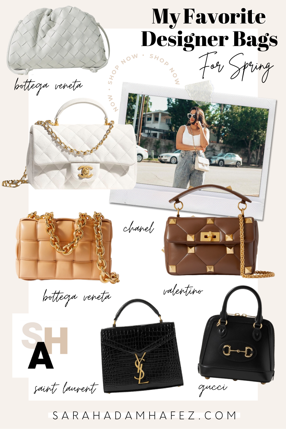 My Favorite Designer Bags for Spring – Sarah Adam Hafez